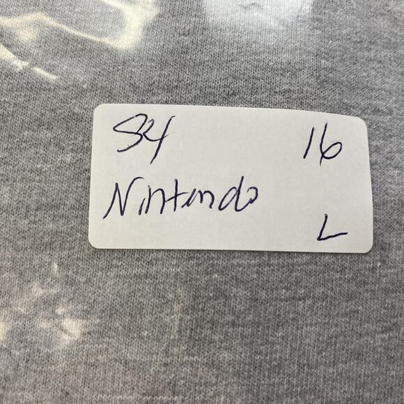 Super Nintendo World Sweatshirt Adult L Princess Peach Castle Universal Studios - Picture 11 of 11